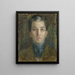El joven diplomático - Alice Pike Barney — cuadro enmarcado en la pared