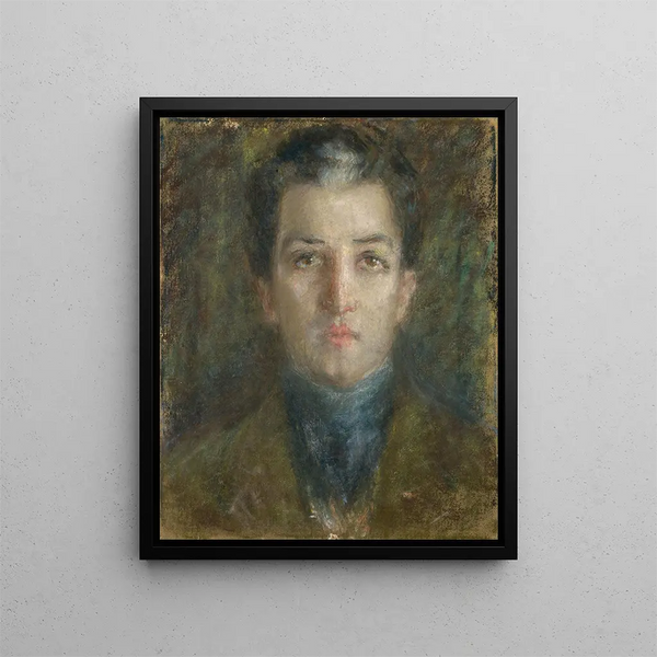 El joven diplomático - Alice Pike Barney — cuadro enmarcado en la pared