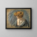 Cabello de Tiziano - Alice Pike Barney — cuadro enmarcado en la pared