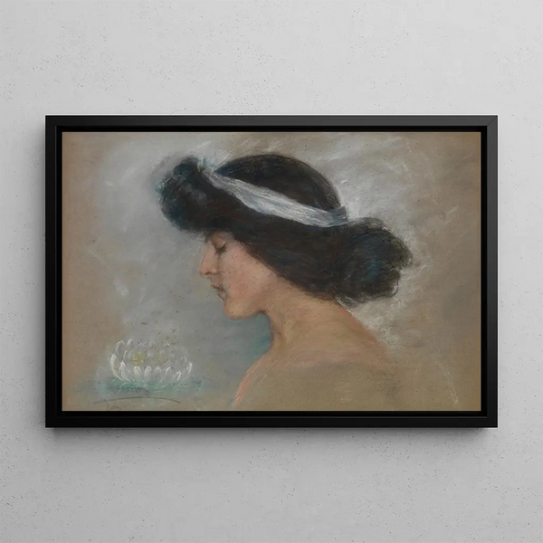 Nenúfar - Alice Pike Barney — cuadro enmarcado en la pared