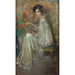 Joven mujer con rosas - Alice Pike Barney — vista de la obra