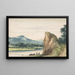 Landscape Painting - Allaert van Everdingen — framed artwork on a wall