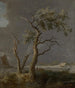 Trees by the water's edge (1) - Allaert van Everdingen — artwork view