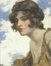Retrato de una niña - Allan Douglas Davidson — vista de la obra