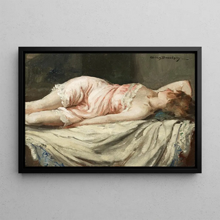 Allan Douglas Davidson - Reclining model.webp
