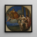 Alegoría de Juan III Sobieski - Jan Reyzner — cuadro enmarcado en la pared