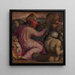 Alegoría de San Miniato en el bajo Valdarno - Giorgio Vasari — cuadro enmarcado en la pared