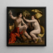 Alegoría de la Fortuna - Dosso Dossi — cuadro enmarcado en la pared