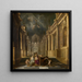 Alegoría de las Artes - Theodoor Boeyermans — cuadro enmarcado en la pared