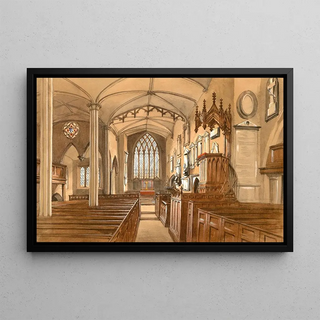 Allen Edward Everitt - Old Handsworth Church before its Restoration.webp