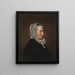 Retrato de la madre del artista - Allen Smith — cuadro enmarcado en la pared