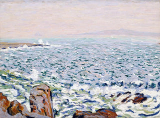Allen Tucker - Surf Breaking Cranberry Island.webp