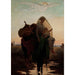 Reproduction of the painting Study for the Flight of the Holy Family into Egypt - Almeida Júnior