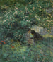 Los enamorados en la hierba - Alois Kalvoda — vista de la obra