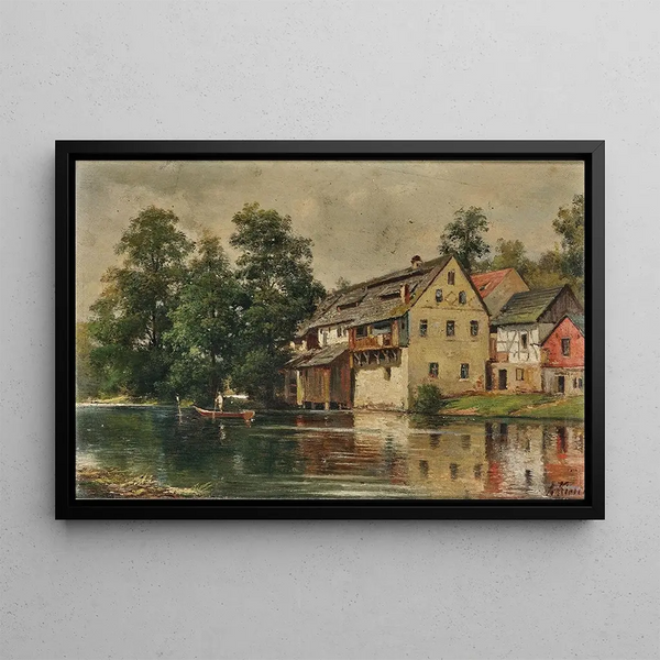 Alois Kirnig - Mhlerl an der Eger.webp