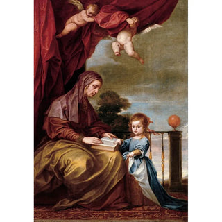 Alonso Cano - The Education of the Virgin Mary.webp