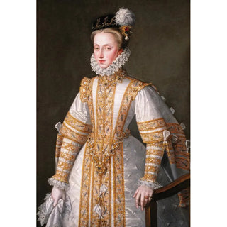 Alonso Snchez Coello - Anne of Austria Queen of Spain.webp