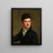 Autorretrato - Alphonse-Henri Perin — cuadro enmarcado en la pared