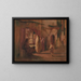 La Casbah - Alphonse Birck — cuadro enmarcado en la pared