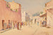 Callejón soleado - Alphonse Birck — vista de la obra
