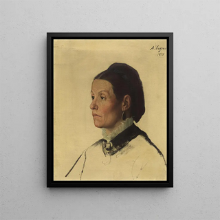 Alphonse Legros - Portrait of a Woman.webp