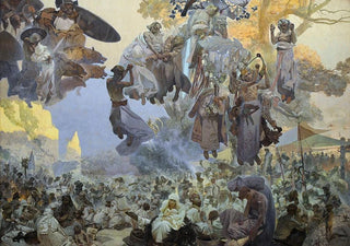 Alphonse Mucha - Svantovit Celebration On The Island Of Rgen.webp