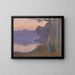 The Lake Muse - Alphonse Osbert — framed artwork on a wall