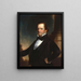 Henry N. Walker - Alvah Bradish Painting — framed artwork on a wall