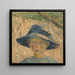 Niña con sombrero - Alys Prat — cuadro enmarcado en la pared