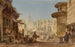 Mercado en El Cairo - Amadeo Preziosi — vista de la obra
