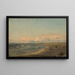 Noche en Jren - Amaldus Nielsen — cuadro enmarcado en la pared