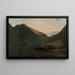 Ambiance du soir à Fjærland - Amaldus Nielsen — framed artwork on a wall