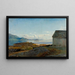 Enfoque de Hardangerfjord - Amaldus Nielsen — cuadro enmarcado en la pared