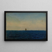 L'Atlantique - Amaldus Nielsen — framed artwork on a wall