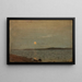 August Twilight Painting - Amaldus Nielsen — framed artwork on a wall