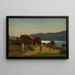 Bondestuer Balestrand - Amaldus Nielsen — cuadro enmarcado en la pared