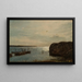 Brygge Hvaler - Amaldus Nielsen — cuadro enmarcado en la pared