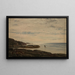Una isla - Amaldus Nielsen — cuadro enmarcado en la pared