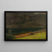 Wall Rock Cliffs Painting - Amaldus Nielsen — framed artwork on a wall