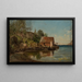 Desde Aaviken - Amaldus Nielsen — cuadro enmarcado en la pared