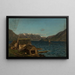 Among the Dunes - Amaldus Nielsen — framed artwork on a wall