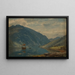 De Fjærland - Amaldus Nielsen — cuadro enmarcado en la pared