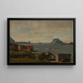 Heather Flower - Amaldus Nielsen — framed artwork on a wall