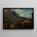 Desde Gudvangen - Amaldus Nielsen — cuadro enmarcado en la pared