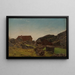 Fra Ny-Hellesund - Amaldus Nielsen — cuadro enmarcado en la pared