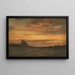 Skjærgehavn - Amaldus Nielsen — framed artwork on a wall