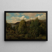 Skogsfjord Mandal - Amaldus Nielsen — framed artwork on a wall
