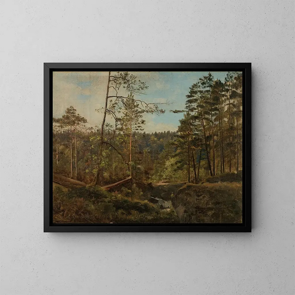 Hermano Svinestad en Mandal - Amaldus Nielsen — cuadro enmarcado en la pared