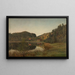 Desde Tjerndalen cerca de Risør - Amaldus Nielsen — cuadro enmarcado en la pared