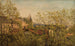 Desde la ventana del taller en mayo, Majorstuveien 8 - Amaldus Nielsen — vista de la obra